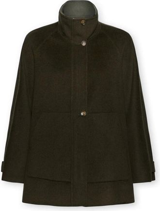 Elena Miro Mujer, Abrigos, Verde, Talla: 3XL