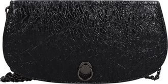 Gianni Chiarini Flap Crossbody Bag - Dames - Schoudertassen - Zwart - ONE Size - Leer - Tassen