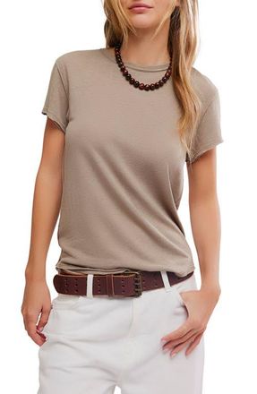 Free People Nova T-Shirt in Caiman at Nordstrom, Size X-Small