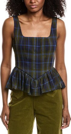 Avec Les Filles Printed Blouse