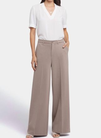 NYDJ Whitney Wide Leg Pants In Saddlewood