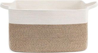 OEM Cesto De Ropa De Cuerda De Algod&oacute;n Trenzada, Cesta De Almacenamiento De Gran Capacidad, Cesta Para Guardar Juguetes Y Mantas