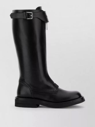 Alexander McQueen leather boots