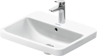 Duravit No.1 lavabo encastr&eacute;, 1 trou pour robinet, avec - Duravit