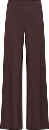 Maliparmi Zachte Jersey Broek - Dames - Wijde Broeken - Bruin - L - Broeken