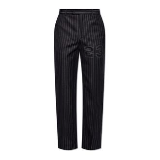 Off-white Broeken, Heren, Zwart, M, Plooitjesbroek