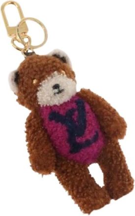 Louis Vuitton Pre-owned Teddy Bear Charm - Dames - Vintage Accessoires - Bruin - ONE Size - Vintage