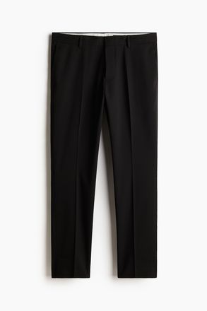 H&M Anzughose in Slim Fit - Schwarz