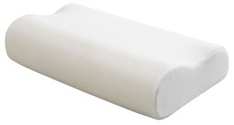 Jekatex Nackenstützkissen »Lily, Kissen ergonomisch geformt & druckentlastend« Füllung: Viscoschaum Bezug: Polyester 1 Stk. tlg. Kopfkissen in 35x60 cm, Optim