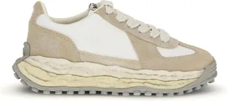Miharayasuhiro Unisex Sneakers Larry White Upper Fabric Trainers