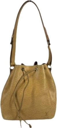 Louis Vuitton Pre-owned Bucket Bags, female, Yellow, Size: ONE SIZE Pre-owned Vintage Bucket Bag