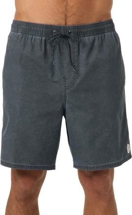 O'Neill OG Fader Drawstring Board Shorts in Dark Shadow at Nordstrom, Size Xx-Large
