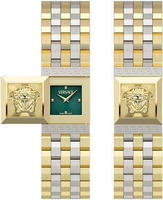 Versace Reveal Two-Tone Bracelet Watch, 18mm x 25mm in Two Tone at Nordstrom