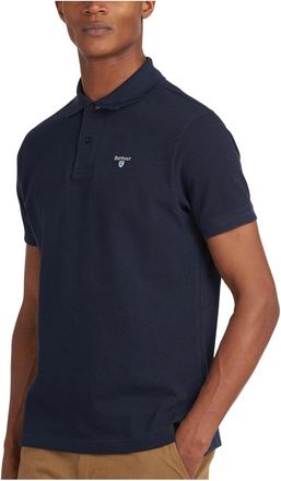 Barbour Tartan Piquet Polo Shirt - Heren - Polos - Blauw - M - Katoen - Tops