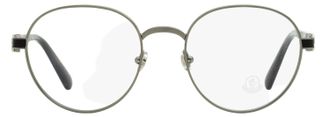 Moncler ML5179 Round Metal Eyeglasses - Gray