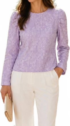Marie Oliver Ingrid Top In Orchid Petal