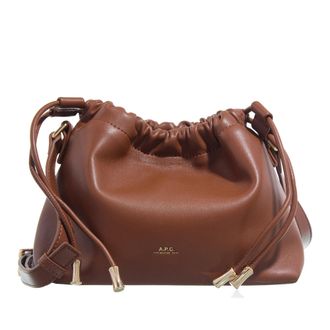A.P.C. Hobo Bags - Sac Ninon Mini - brown - Hobo Bags for ladies