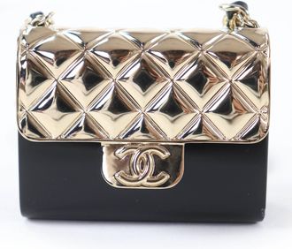 Chanel Black Gold Pouch (Pre-Owned)