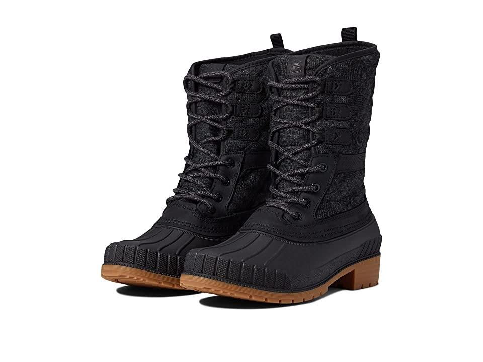 【in a row】Canvas Lace Up Boots Alexander McQueen Lace-up Leather Knee-length Combat Boots