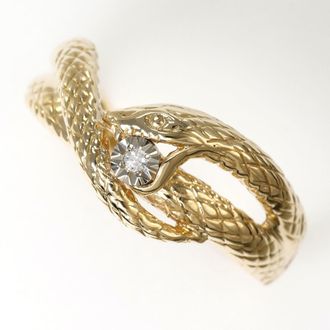 C&A White Gold Yellow Gold White Gold (10K) Yellow Gold (10K) Band Ring (Pre-Owned)