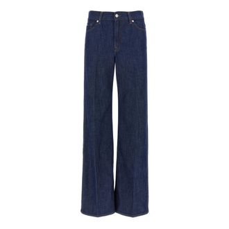 7 For All Mankind Dames, Jeans, Blauw, Maat: W26 Katoen