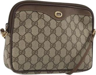 Gucci Borsa a tracolla vintage GG in tela Pre-owned - - Pre-owned - Donna - Marrone - ONE SIZE