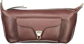 Coccinelle Borsa a spalla in pelle con chiusura a lucchetto - - Bags - Donna - Marrone - ONE SIZE