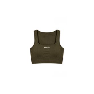 Freddy Top Sportivo Supporto Medio in Tessuto Seamless