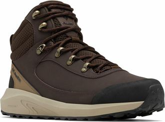 Columbia TRAILSTORM PEAK MID Mens Mid Rise Trekking And Hiking Boots, Brown (Cordovan x Black), 10.5 UK