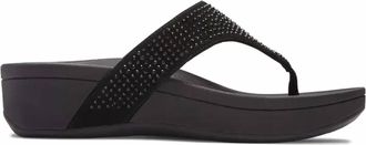 Vionic Womens Pacific Naples Platform Sandals In Black