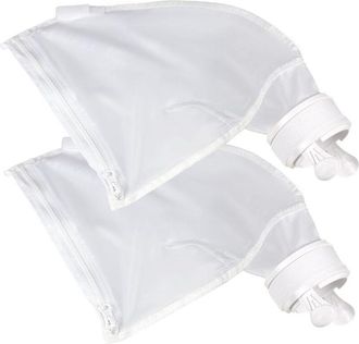 Elle Bolsa Para Limpiador De Piscinas, Bolsa De Nailon Con Cremallera De Repuesto Para Piezas De Limpiadores De Piscinas Polaris 280 Y 480 (paquete De 2)