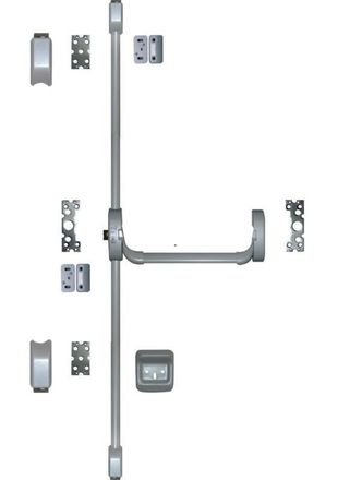 City Sport Cerradura Antip&aacute;nico Idea Cavers Iseo - 3 Puntos Superior E Inferior - Gris - 9413113334a