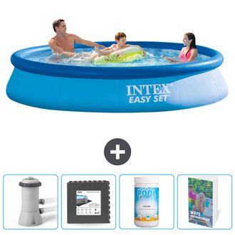 Intex Piscina Easy Set Redonda - 366x76 Cm - 7-piezas Scb109