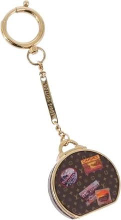 Louis Vuitton Pre-owned Canvas Key Holder - Dames - Vintage Accessoires - Bruin - ONE Size - Vintage