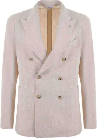 Manuel Ritz Blazers - Heren - Blazers - Beige - L - Jassen