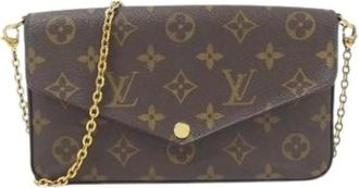 Louis Vuitton Pre-owned Cross Body Bags, female, Brown, Size: ONE SIZE Pre-owned M61276 Pochette Shoulder Bag