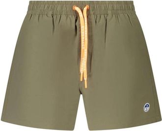 North Sails Luxe Katoenen Zwemkleding - Heren - Strandmode - Groen - S - Katoen - Badmode