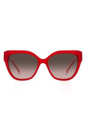 Kate Spade New York savanna 57mm gradient cat eye sunglasses in 0C9A-Ha at Nordstrom Rack