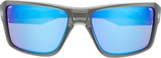 Oakley Grijze zonnebril met originele etui - Heren - Zonnebrillen - Veelkleurig - 66 MM - Accessoires