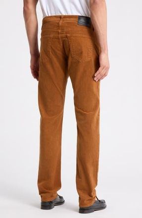 AG - Adriano Goldschmied Tellis Slim Fit Corduroy Pants in Sulfur Caramel at Nordstrom Rack, Size 30 X 34