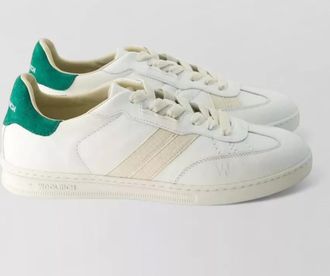 Woolrich leather low-top sneakers