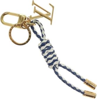 Louis Vuitton Pre-owned Accessories, female, Blue, Size: ONE SIZE Pre-owned Metal Key-holders