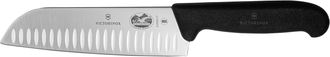 Victorinox by Swiss Army 5.2523.17 Cuchillo Santoku Negro 17 Cm