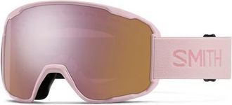 Smith Preview ChromaPop Low Bridge Snow Goggles in Carnation/chromapop Rose Gold at Nordstrom