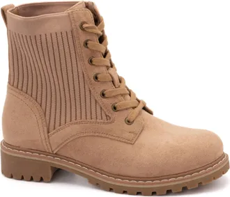 Corkys Footwear Womens Creep It Real Boots In Camel Suede