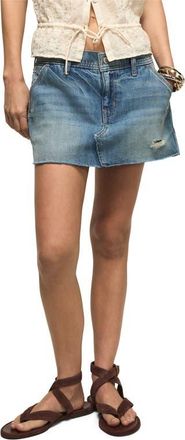 Lucky Brand Legend Denim Miniskirt in Got Lucky Wash at Nordstrom, Size 29