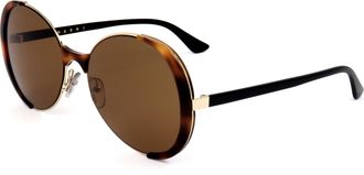 Marni Womens 57mm Havana Sunglasses