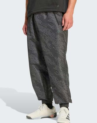 adidas Primelift - Pantaloni da allenamento grigi e neri-Grigio