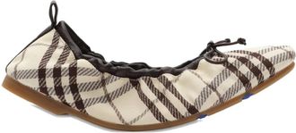 Burberry Ballerine a quadri - Toni neutri