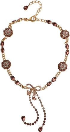 Dolce & Gabbana Chain Belt - Dames - Riemen - Geel - ONE Size - Accessoires